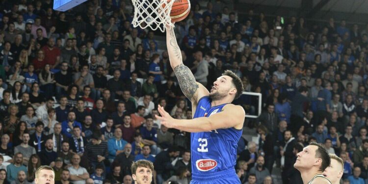 Diretta Italia Ungheria, qualificazioni Mondiali basket 2019 (Foto LaPresse)